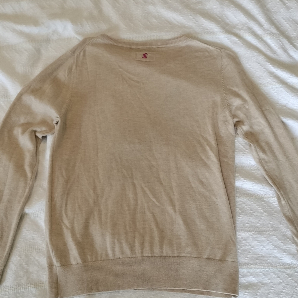 JOULES FESTIVE LUX REINDEER SWEATER, Size 8 - Picture 13 of 15